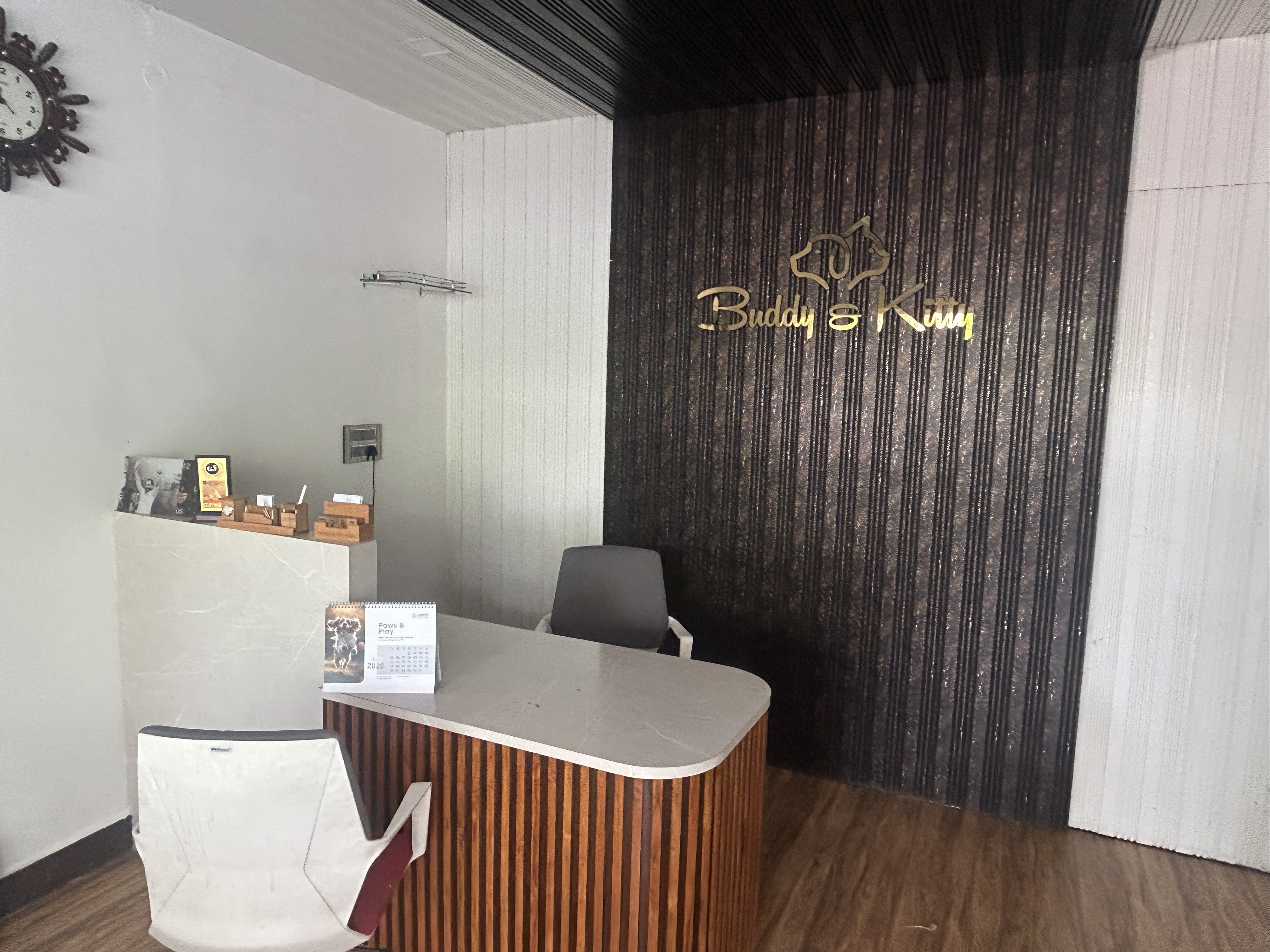 Buddy & Kitty Reception Area