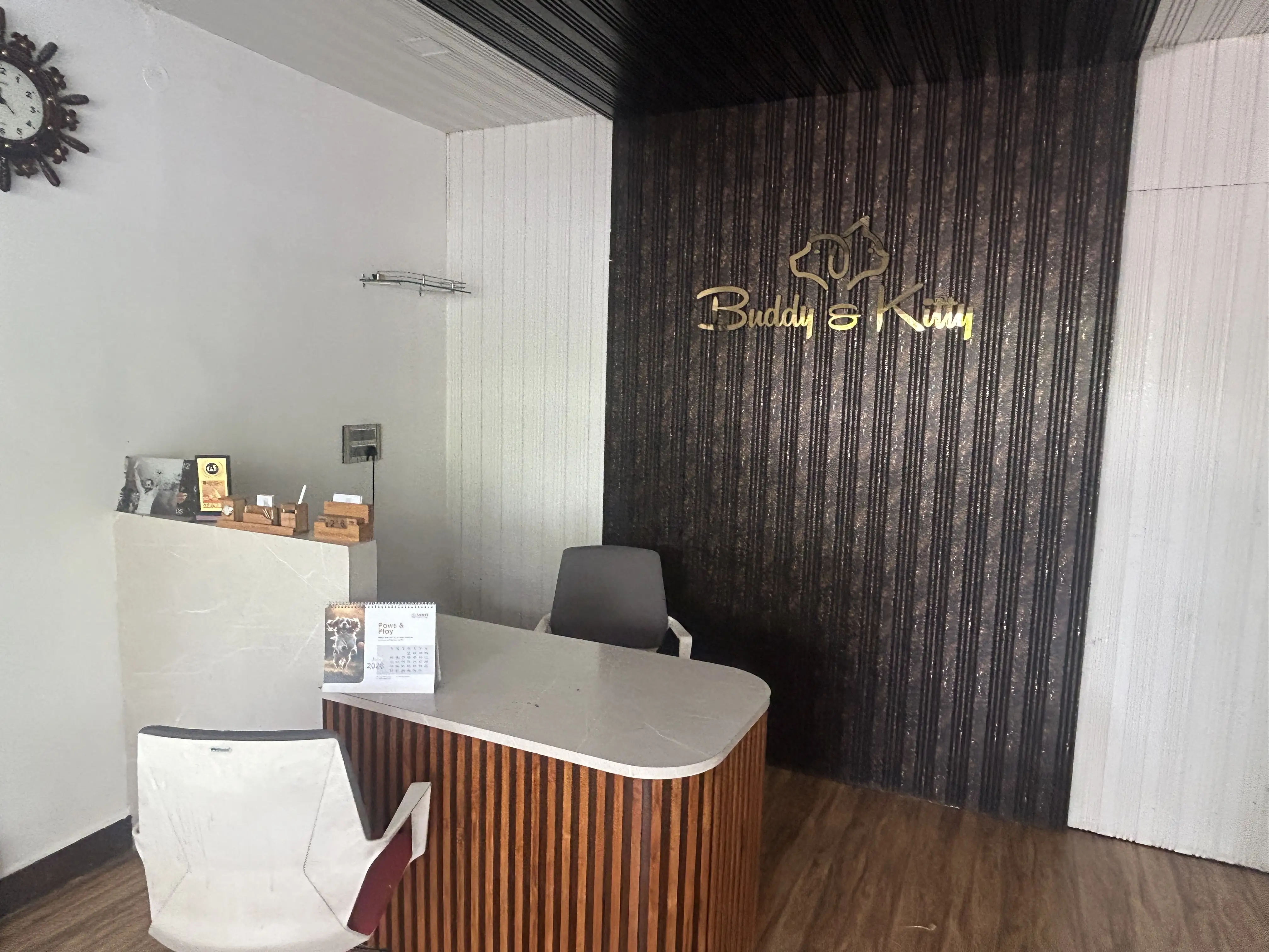 Buddy & Kitty Reception Area