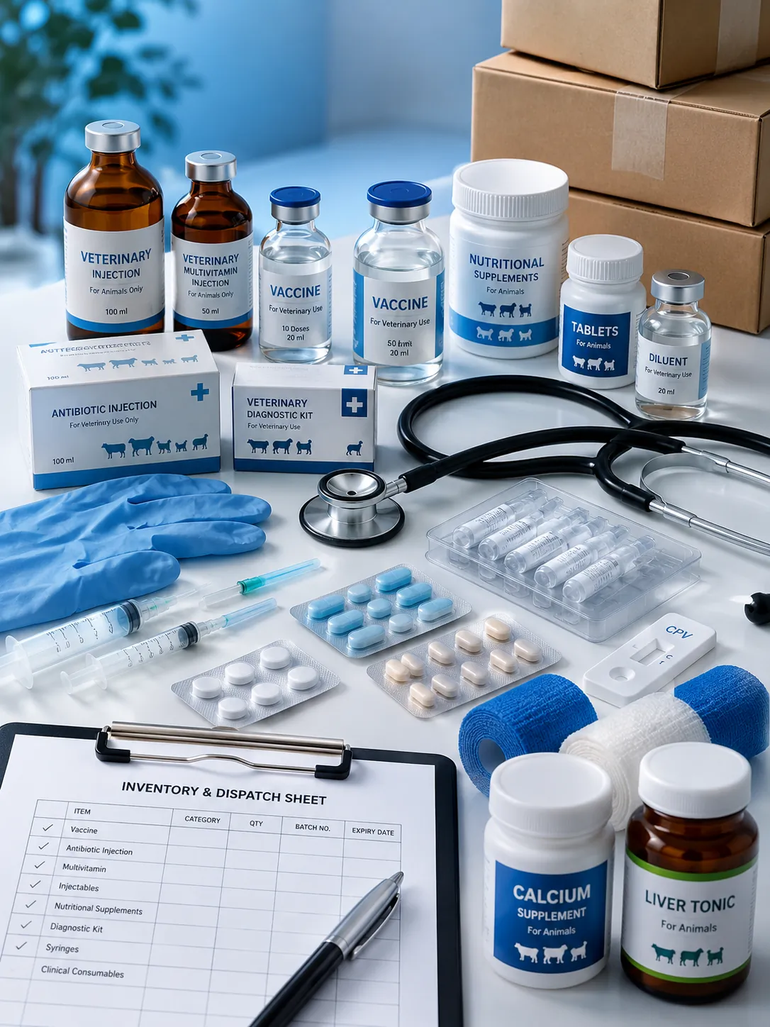 Manasa Vet Pharma Wholesale Product Showcase